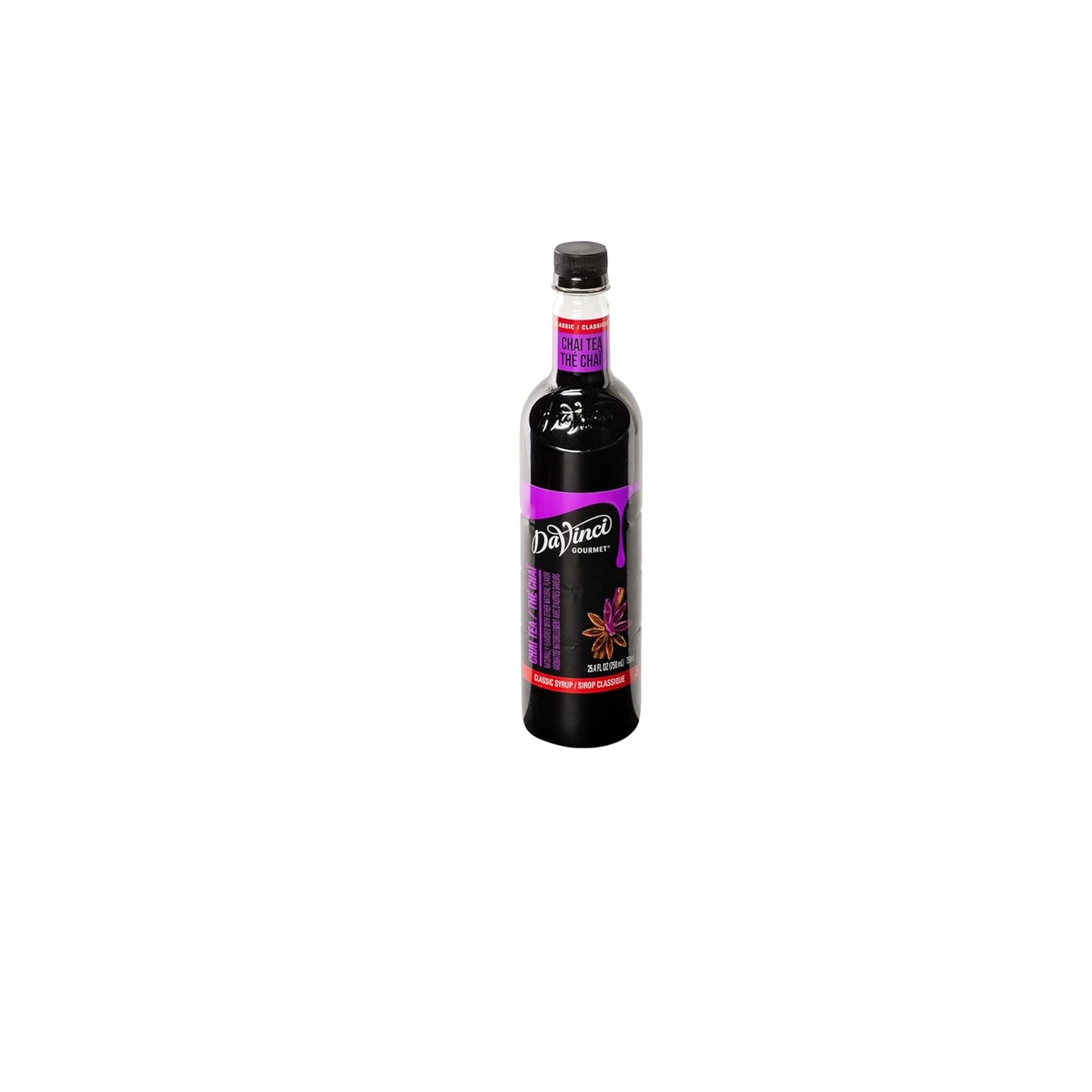 DaVinci Gourmet Classic Chai Tea Concentrate, 750 mL Plastic Bottle