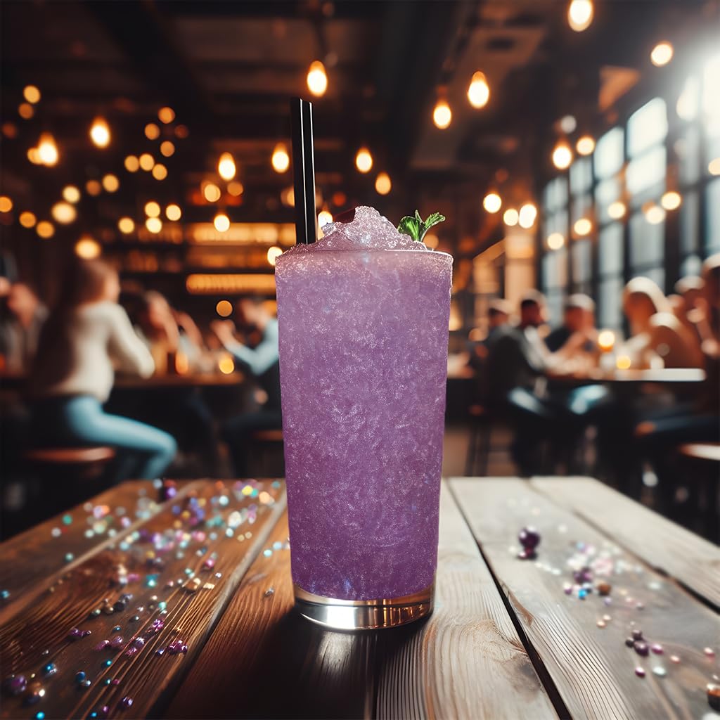 Bakell - Soft Purple Tinker Dust (4g, 1x Mini Spray Pump) Edible Glitter for Food, Desserts, and Beverages!