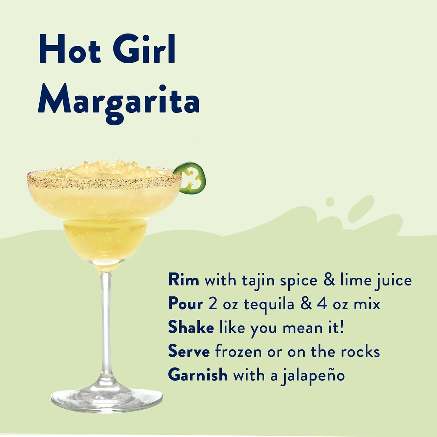 Jordan's Skinny Syrups Sugar Free Syrup, Naturally Sweetened Spicy Margarita Mix Syrup, 32 oz, Low Calorie Flavoring, Protein Shake, Cocktail & More, Gluten Free, Keto Friendly