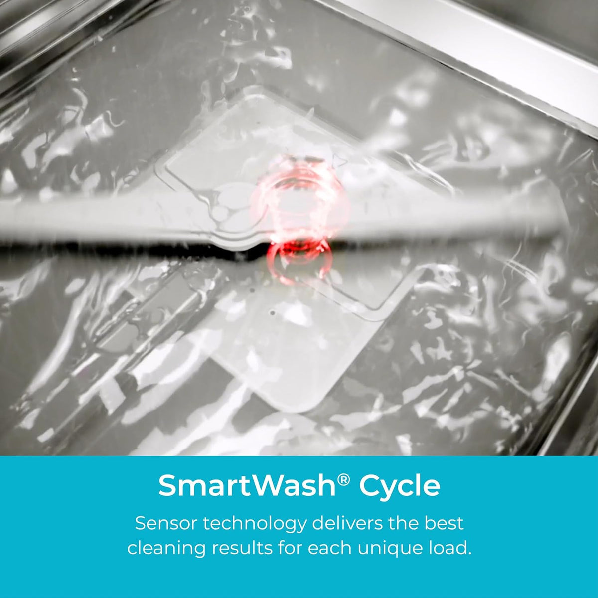 Kenmore 24" Built-in Stainless Steel Tub Dishwasher EasyFlex 3rd, SmartWash, UltraWash Plus, TurboDry, and Adjustable Rack, Energy Star Certified, Fingerprint Resistant