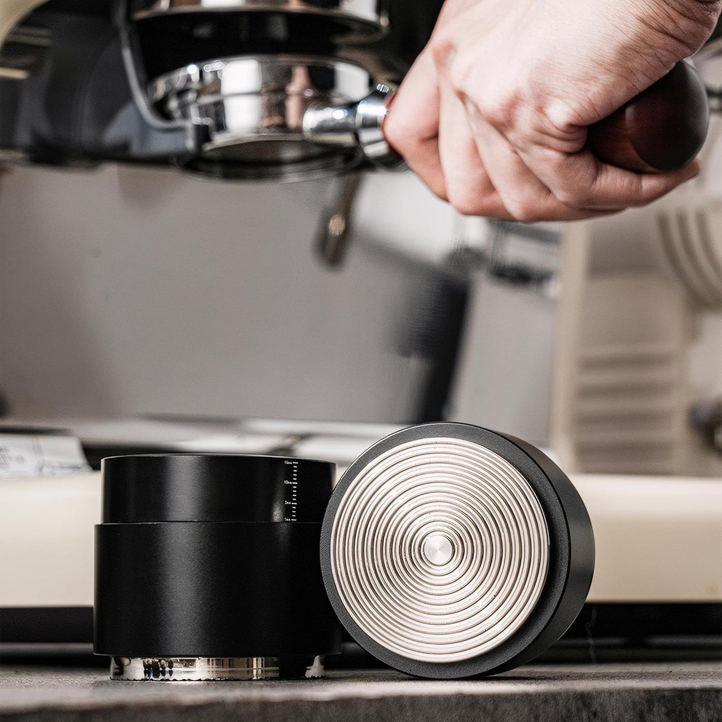 53MM Espresso Tools - Professional WDT Tool, Coffee Distributor & Tamper with 3-in-1 Design, 304 Stainless Steel Barista Essentials for Home Coffee Brewing, Beginner-Friendly Accessories