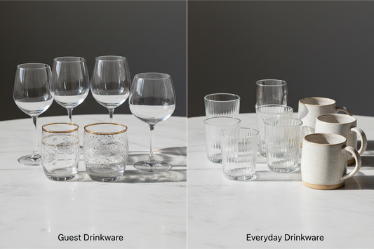 Best Drinkware for Guests vs Everyday Use