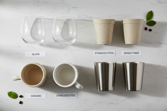 Best Materials for Long-Lasting Drinkware