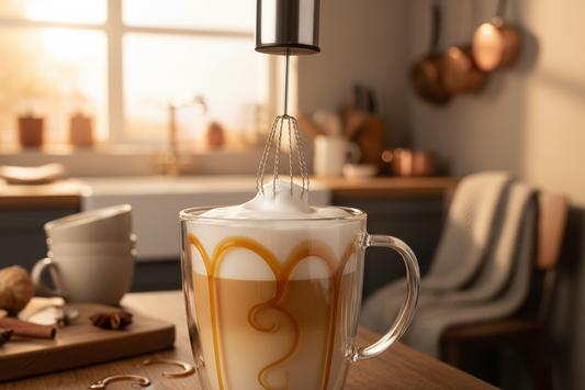 How to Make a Caramel Latte at Home for Less