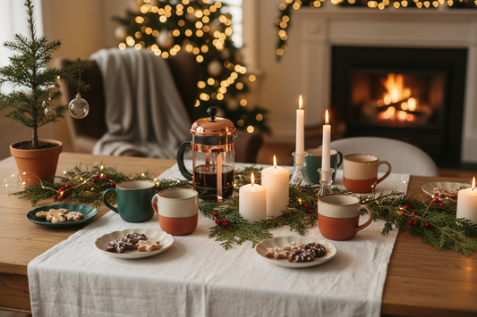 Christmas Eve Café at Home: Simple Table Setup That Feels Festive, Not Cheesy