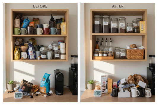 Sunday Reset: Decluttering Your Coffee Cabinet in 20 Minutes