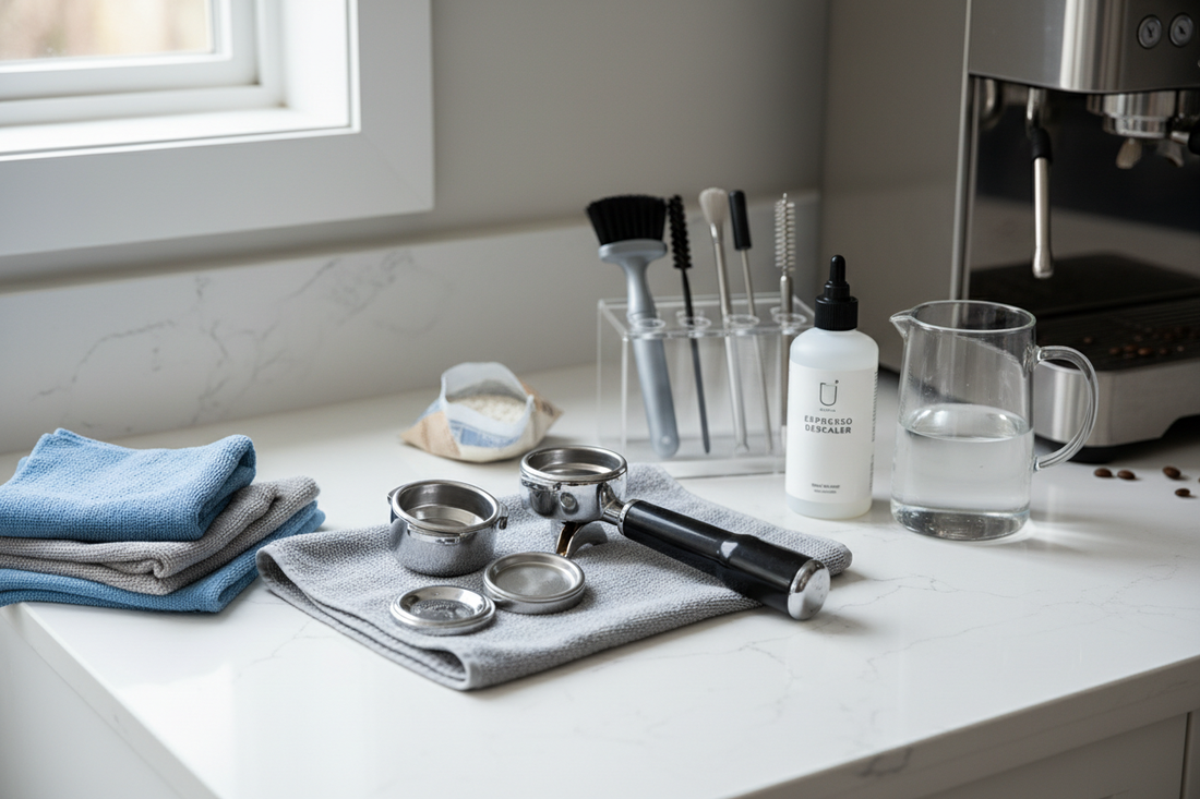 How to Clean Your Coffee Gear After the Holidays (Without Ruining Anything)