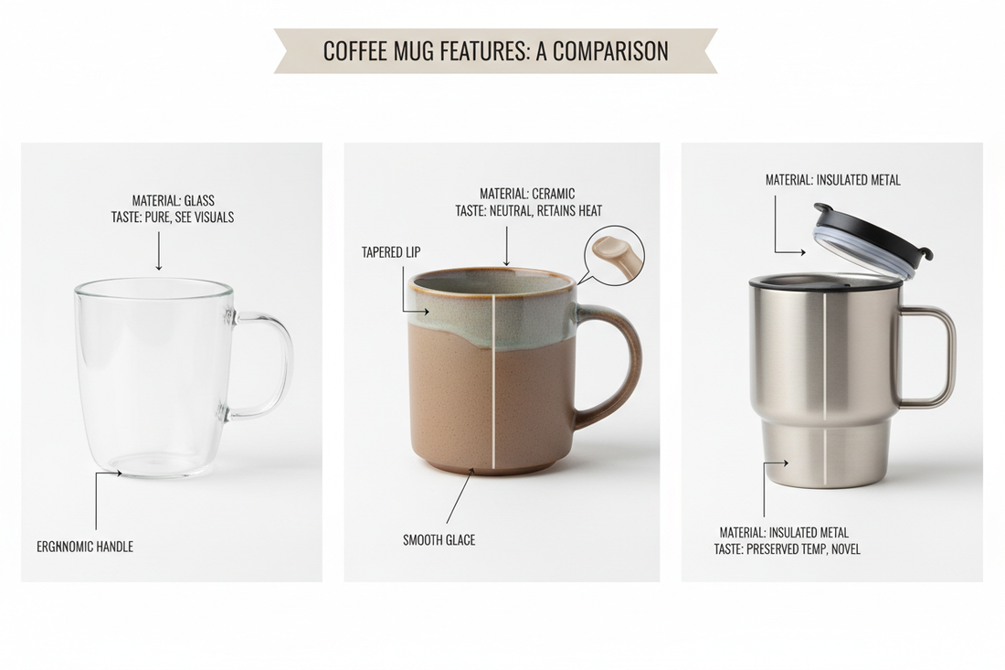 Mug Deep-Dive: Handles, Lips, and Shapes That Change How Coffee Tastes