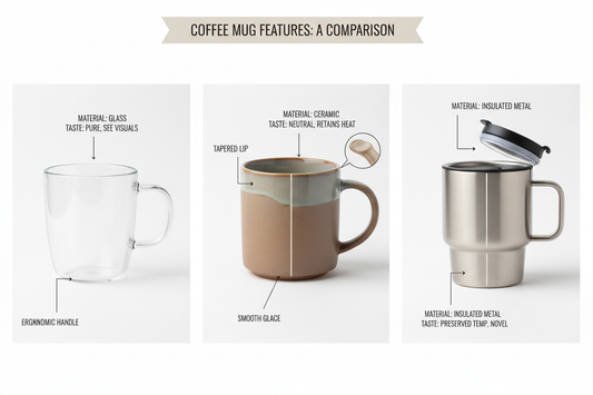 Mug Deep-Dive: Handles, Lips, and Shapes That Change How Coffee Tastes
