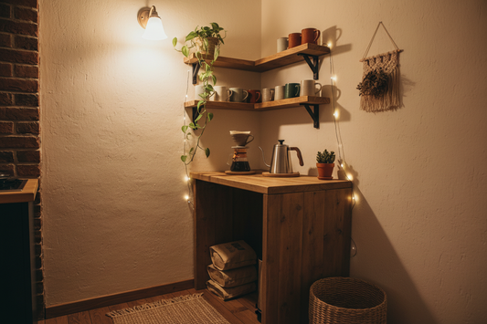Tiny Kitchen, Cozy Vibes: Building a Coffee Nook That Works