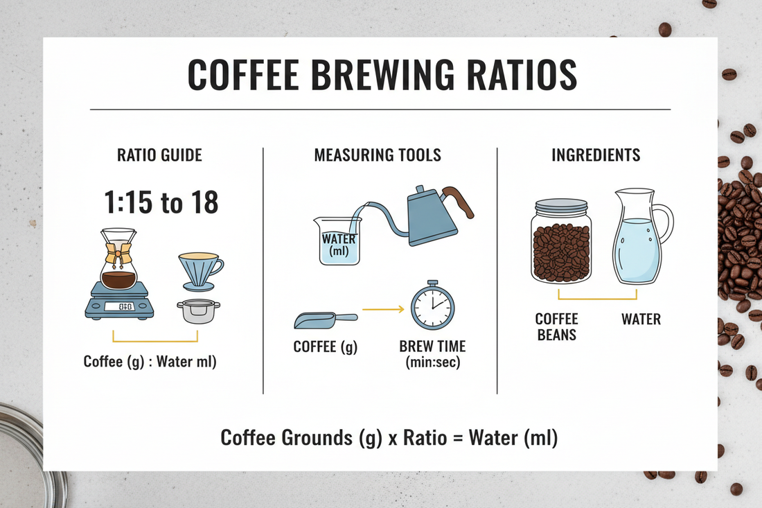 Coffee Brewing Ratios: The Simple Formula for Consistent Coffee