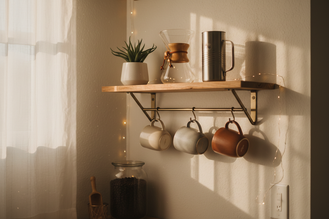 How to Create a Cozy Coffee Corner in a Small Kitchen