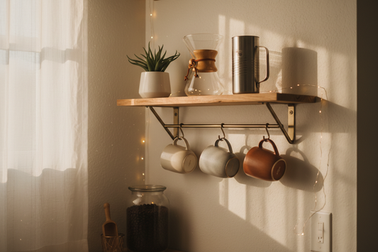 How to Create a Cozy Coffee Corner in a Small Kitchen