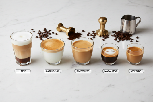 Espresso Drinks Explained: Latte, Cappuccino, Flat White, Macchiato, Cortado
