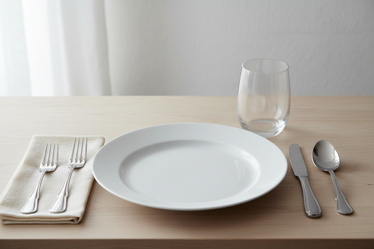 How to Style a Table Without Decorations