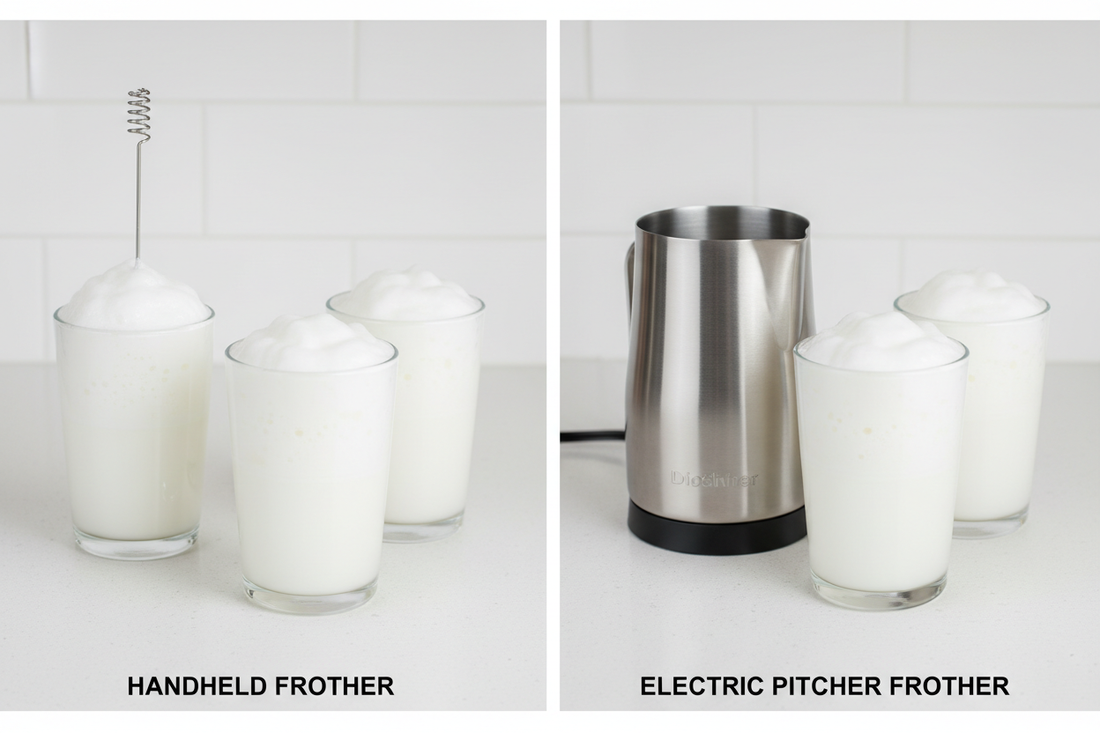 Handheld vs Electric Milk Frother: Which One Fits Your Routine?