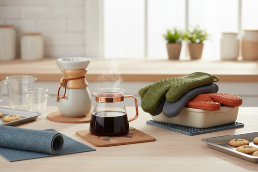 Oven Mitts, Trivets, and Pitchers: Heat-Safe Gear for People Who Bake AND Brew