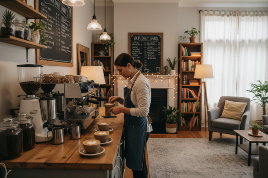 Creating a Coffee Shop Experience at Home: Atmosphere and Ritual