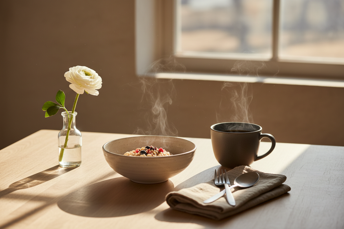 How to Create a Calm Breakfast Table Routine