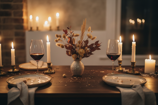 How to Create a Relaxed Evening Table Setting