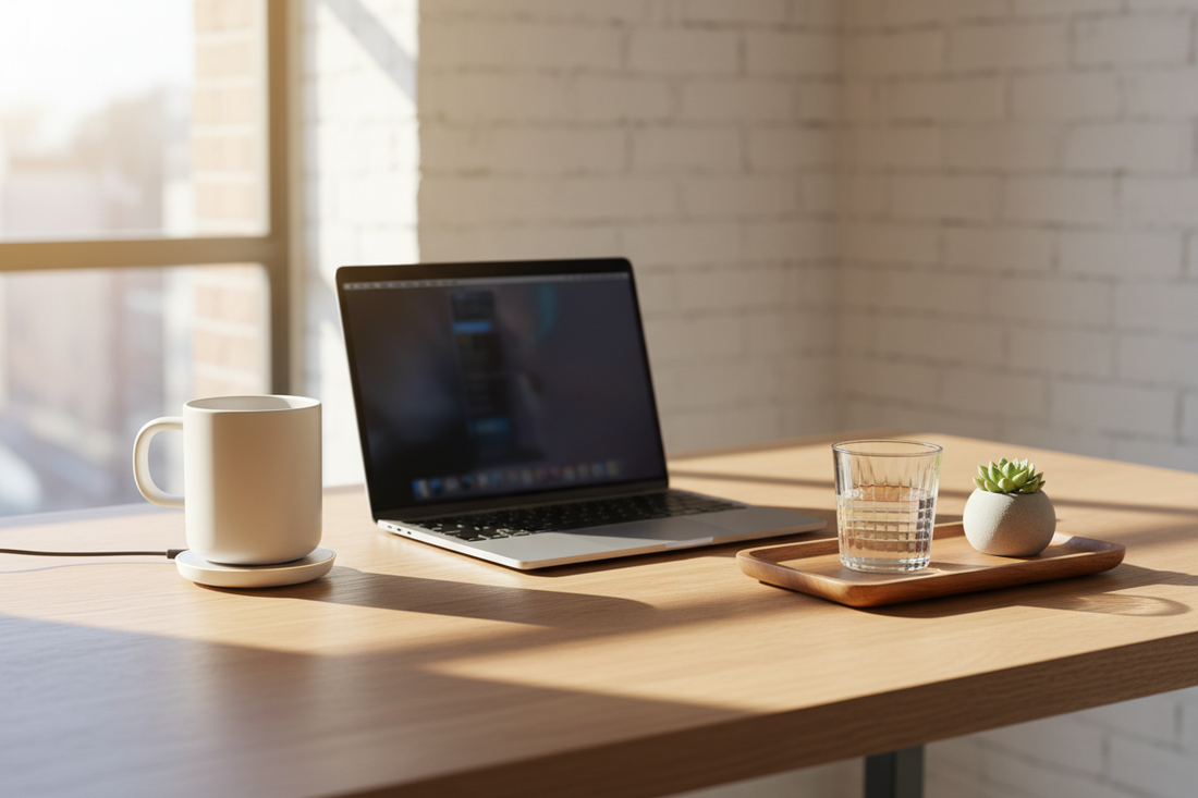 How to Design a Clean Coffee Workspace