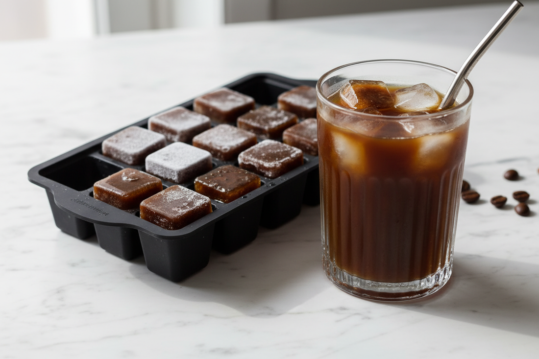 How to Make Coffee Ice Cubes for Better Iced Drinks