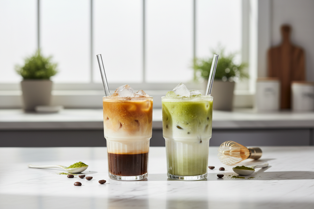 How to Make Layered Iced Drinks at Home