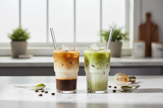 How to Make Layered Iced Drinks at Home