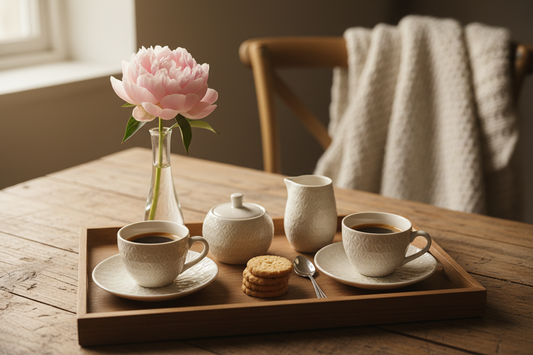 How to Set Up a Coffee Tray for Guests