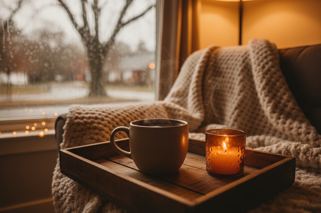 How to Style a Cozy Coffee Setup for Rainy Days