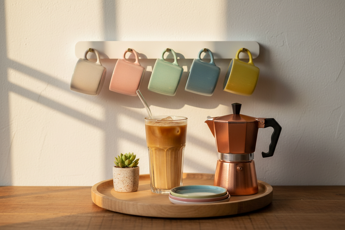 How to Style Your Coffee Area for Instagram