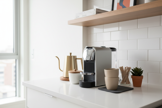 How to Style a Mini Coffee Station Without Cluttering Your Space