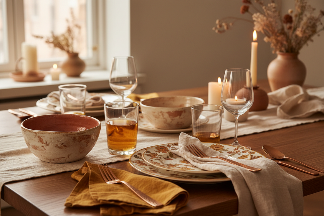 How to Mix Different Tableware Styles Without Clashing