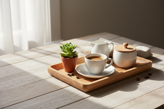 How to Style a Morning Coffee Tray for a Better Start