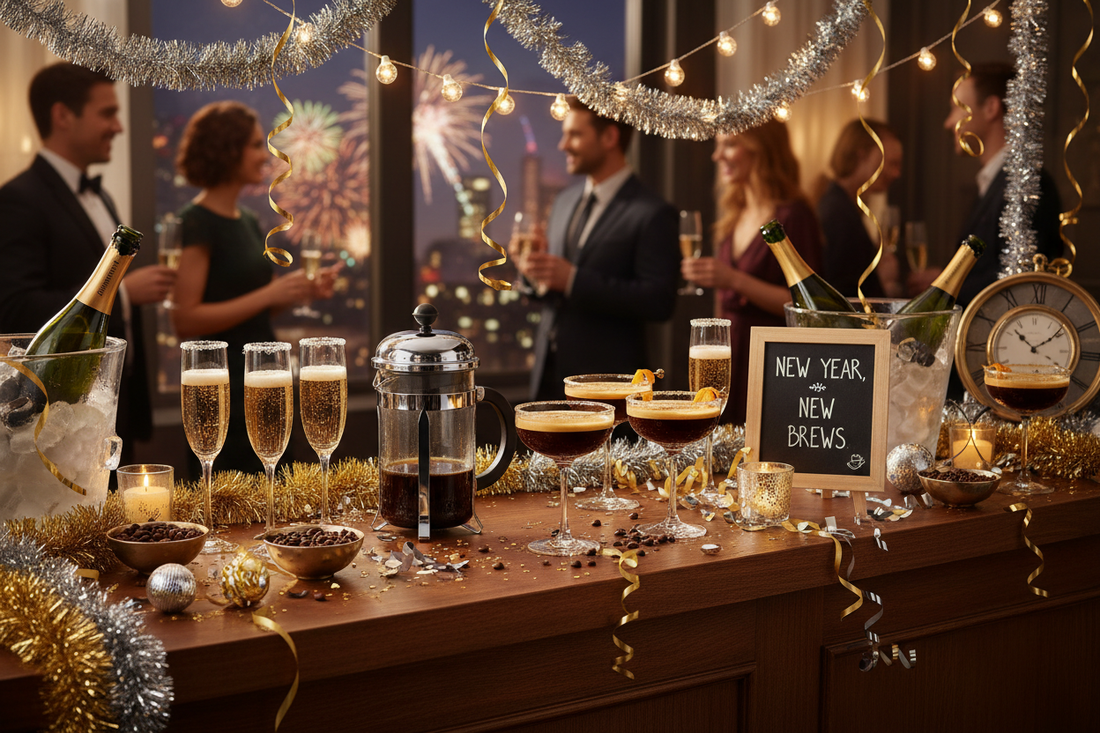 New Year's Eve Coffee Bar: Crowd-Friendly Drinks You Can Prep in Pitchers