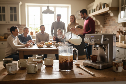 How to Make a Café Mocha in One Pitcher for the Whole Family