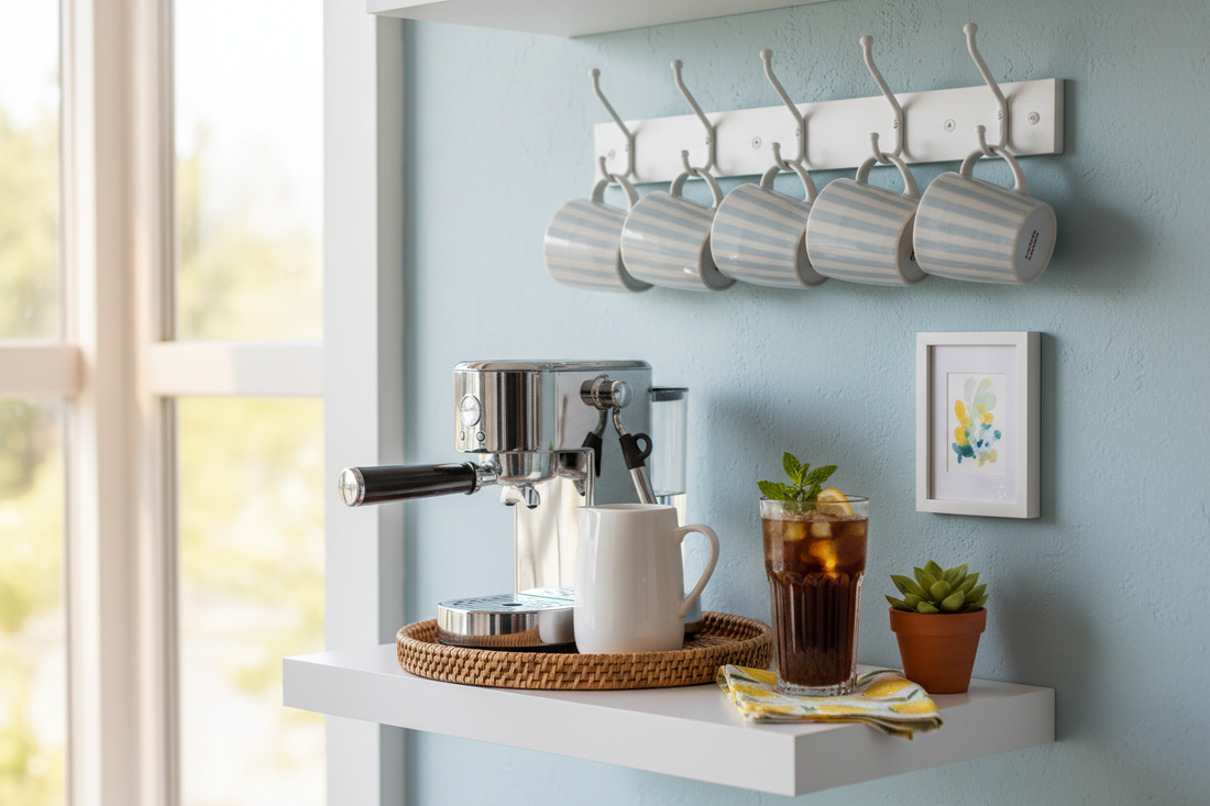 Summer Coffee Bar Essentials for Small Spaces