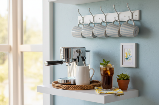 Summer Coffee Bar Essentials for Small Spaces