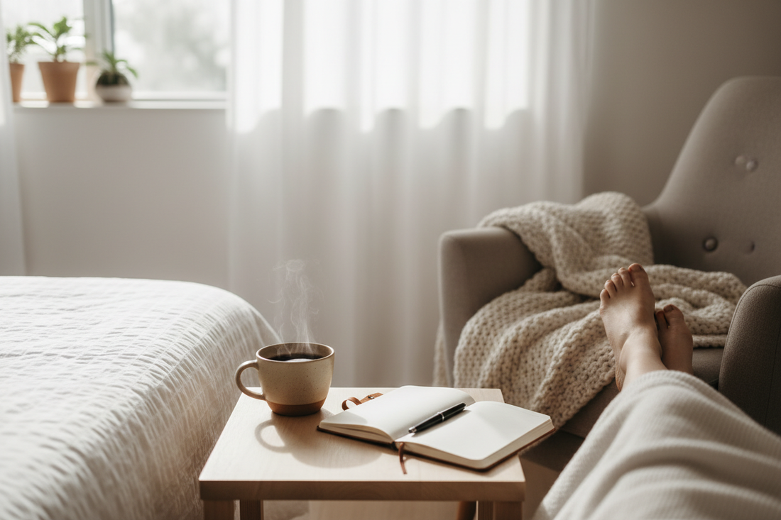 Slow Sunday Reset: Coffee, Journaling, and a No-Stress Morning Ritual