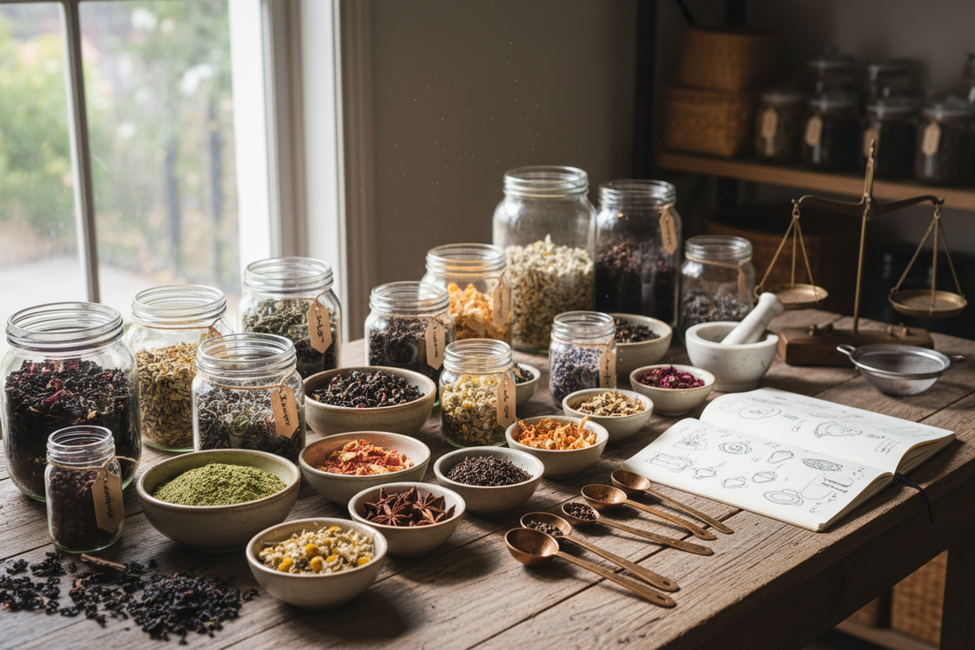 Creating Custom Tea Blends at Home: A Beginner's Guide to Tea Artistry
