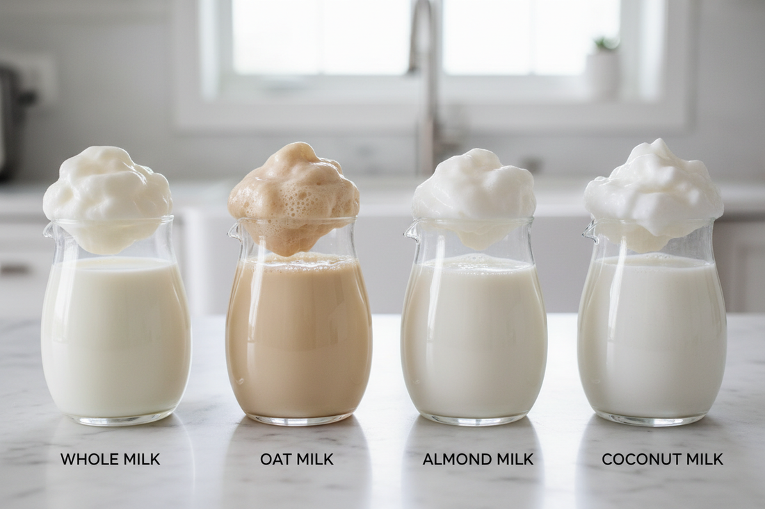 The Best Milk Options for Frothing (Dairy & Non-Dairy)