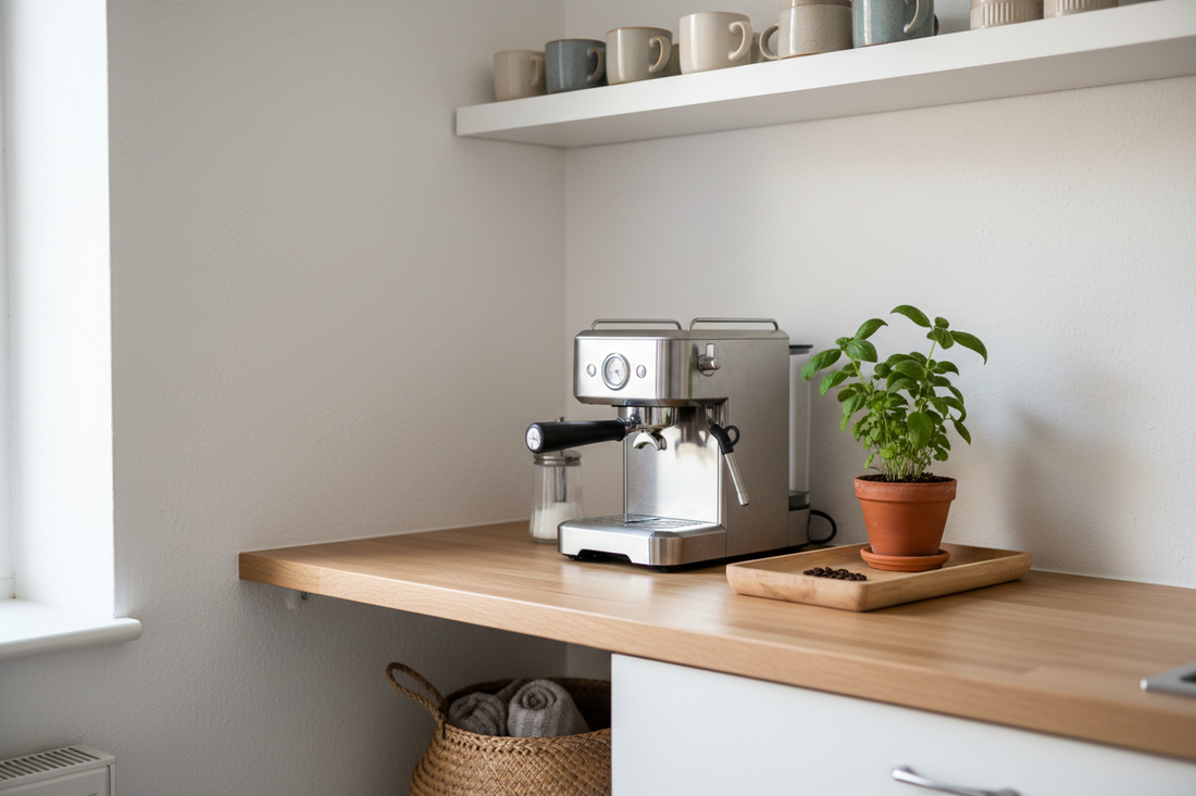 How to Make Your Kitchen Counter Feel Like a Tiny Coffee Bar