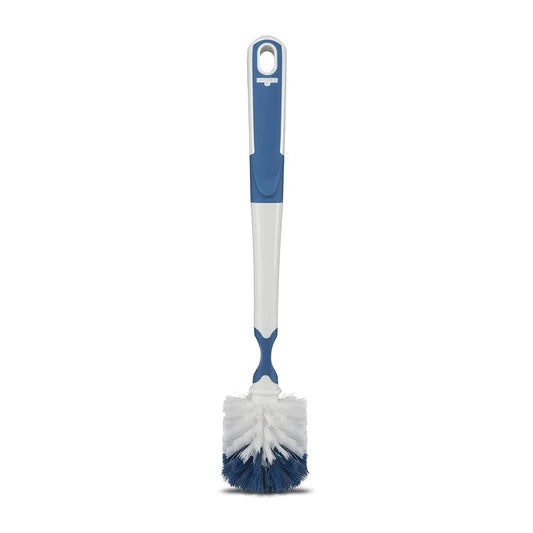 Unger 16” Flexible Glass and Bottle Scrub Brush, Extra-Long, Non-Scratch Cleaning Scrubber for Water Bottles, Travel and Coffee Mugs, Pitchers, Vases, Decanters, Glassware