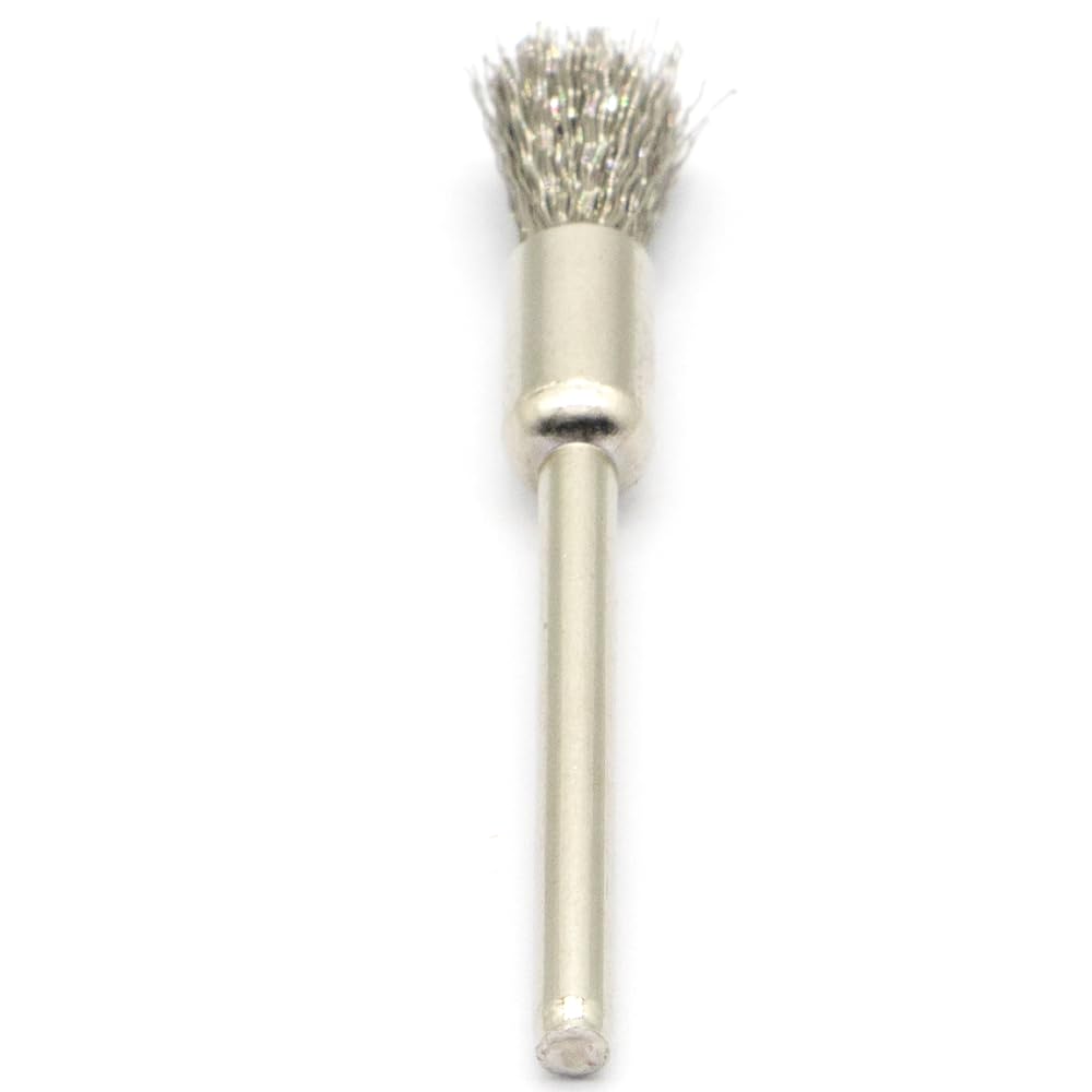 20PCS Wire Brushes - Metal Rust Removal, Polishing, Cleaning - 6mm Diameter, 3mm Shaft - Removes Burrs, Dust, and Oxide Layer - Handles Rough Surfaces - Designed for Industrial and DIY Enthusiasts