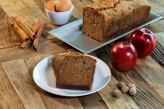 Nadel - NATURALLY DELICIOUS APPLE SPICE CAKE SLICES (12 Pack) Sweet Breads & Cakes, Back to School lunch snack, breakfast bar