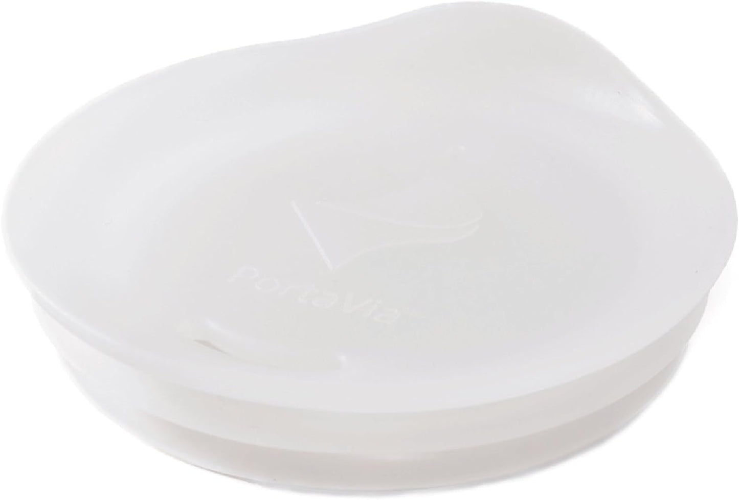 Reusable Coffee Cup Silicone Lid – Fits Most Tumbler, Water Bottle, & Ceramic Coffee Mug Between 3"-3¼" – Dishwasher-Safe Travel Mug Lid keeps your beverage in your mug (Medium - Clear)