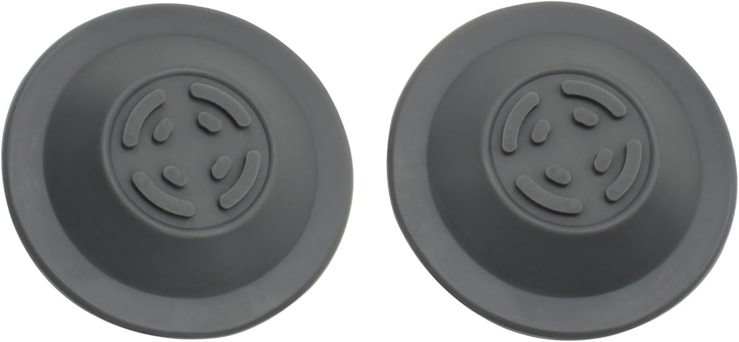 2PCS Espresso Backflush Disc 54mm Silicone Coffee Machine Accessories Grey Espresso Machine Cleaning Kit for Espresso Machine