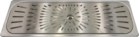 Stainless Steel Drip Tray - Perfect for Homes, Clubs, Bars, Cafes, Restaurants, Hotels, Or Commercial Use - Easy to Clean, No Drainage Required (6.4 * 20.9inch)