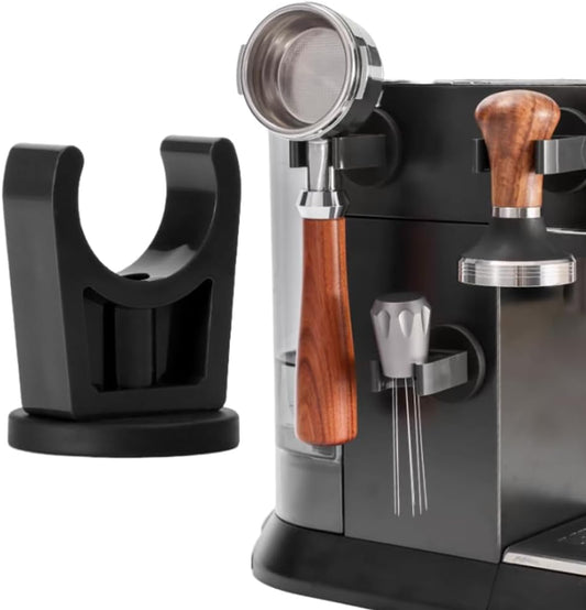 Wall Mounted Magnetic Hand Tamper Holder,Portafilter Organizer Fit for Storage 51, 54, 58MM Espresso Tamper,Portafilter,Espresso Coffee Stirrer,1Pieces