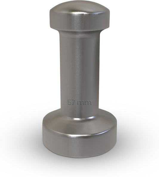Rattleware Premium Aluminum Espresso Tamper (57 mm) - Ideal for Baristas & Coffee Lovers - Sleek Material & Design - Ultimate Tamping Precision & Consistency